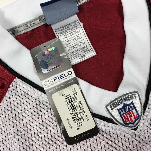Larry Fitzgerald Arizona Cardinals Reebok Jersey - Picture 5 of 10